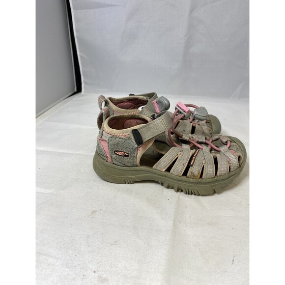 KEEN Girls Youth Pink Waterproof Hiking Camping Sport Sandals Size 9 - Picture 2 of 10